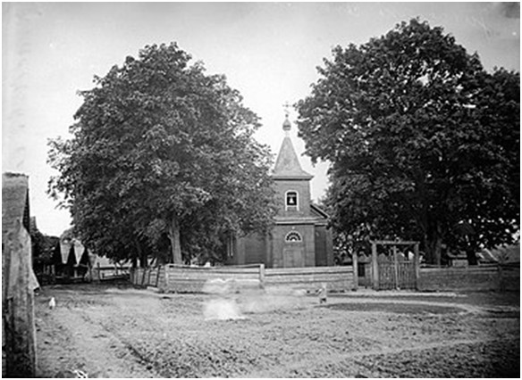 Улица Трабская. Никольская церковь. Начало 1900-х годов.